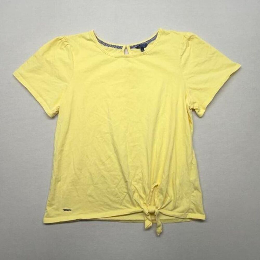 Nautica Women's Yellow T-shirt
